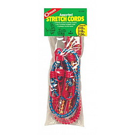 Coghlan's Bungee Cord Two 12 Inch Length/ Two 18 Inch Length/ Two 24 Inch Length Rubber - 9356
