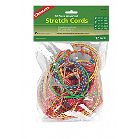 Coghlan's Bungee Cord Two 30 Inch Length/Two 24 Inch Length/Two 18 Inch Length/Two 12 Inch Length/Four 10 Inch Length Rubber - 9750