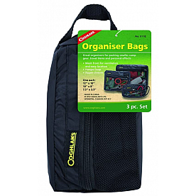 Coghlan's Gear Bag Nylon Black Set Of 3 - 0118