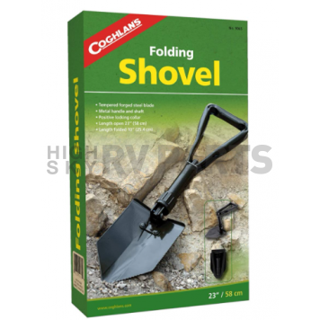 Coghlan's Shovel - Folding Forged Steel 3 Inch Extended And 10 Inch Folded - 9065-1