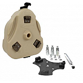 Daystar Cargo Organizer Triangular Plastic Spare Tire Location 2 Gallon - KJ72001TN