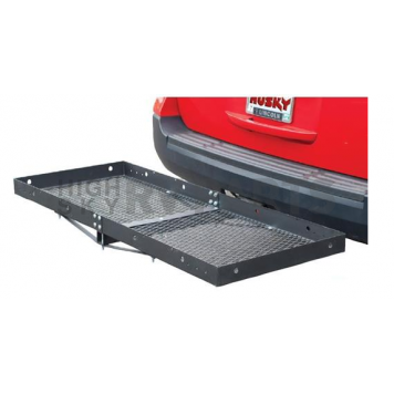Husky Towing Trailer Hitch Cargo Carrier 500 Pound Capacity Steel - 81148