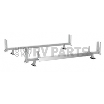 KargoMaster Ladder Rack - Covered Utility 2 Bars Aluminum - 4A821