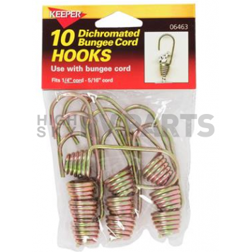 Keeper Corporation Bungee Cord Hook Of 10 - 06463-1