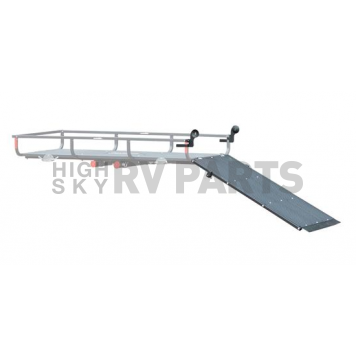 Lets Go Aero Trailer Hitch Cargo Carrier Ramp 400 Pound Capacity Steel - H00680-1