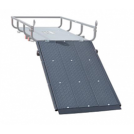 Lets Go Aero Trailer Hitch Cargo Carrier Ramp 400 Pound Capacity Steel - H00680