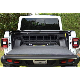 Rugged Ridge Bed Cargo Divider Black For Use With ARMIS Tonneau Cover - 1355032