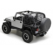 Smittybilt Exterior Cargo Net OE Soft Top Matte Black 12.3 Inch x 11.3 Inch - 581035