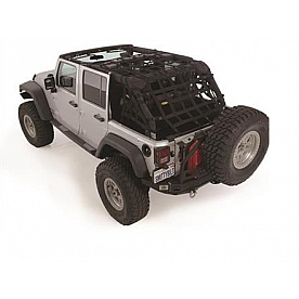 Smittybilt Exterior Cargo Net Nylon Roll Cage - 561135