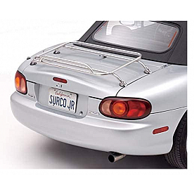 Surco Products Cargo Carrier - Trunk/ Hatch Mount Polished Stainless Steel - DR1009