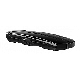 Thule Cargo Box Carrier 55 Pound Capacity Dual Side Opening Black - 629506