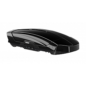 Thule Cargo Box Carrier 16 Cubic Feet Capacity Dual Side Opening Black - 629706