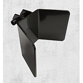 Titan Lift Motorcycle Wheel Chock Tire Stop Plate Black - C1500XWPBK