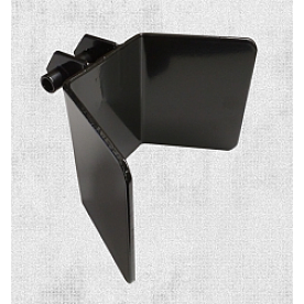 Titan Lift Motorcycle Wheel Chock Tire Stop Plate Black - C1500XWPBK