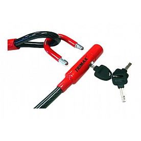 Trimax Locks Cable Lock 0.59 Inch x 72 Inch Steel - TCU1572