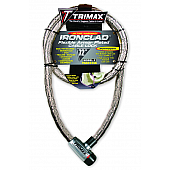 Trimax Locks Cable Lock 1.023 Inch x 72 Inch Stainless Steel - TG3072SX