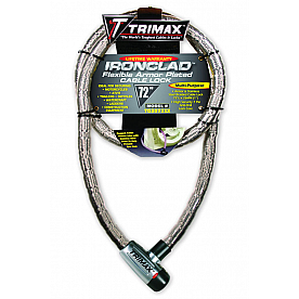 Trimax Locks Cable Lock 1.023 Inch x 72 Inch Stainless Steel - TG3072SX