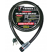 Trimax Locks Cable Lock 0.98 Inch x 72 Inch Steel - TQ2572
