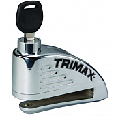 Trimax Locks Motorcycle Lock Black And Silver Disc Rotor - TAL88