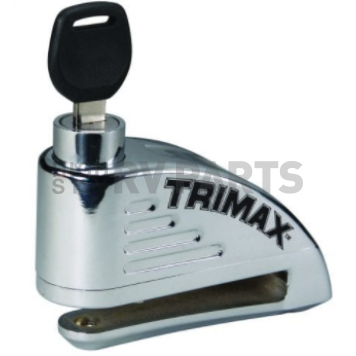 Trimax Locks Motorcycle Lock Black And Silver Disc Rotor - TAL88