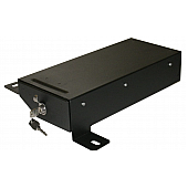 Tuffy Security Cargo Organizer Under Driver Side Seat Black Steel - 24701