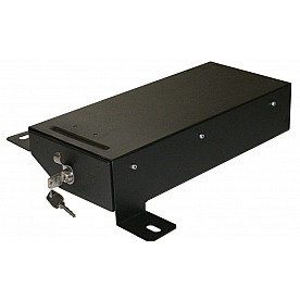 Tuffy Security Cargo Organizer Under Driver Side Seat Black Steel - 24701