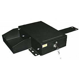 Tuffy Security Cargo Organizer Under Passenger Side Seat Black Steel - 25601