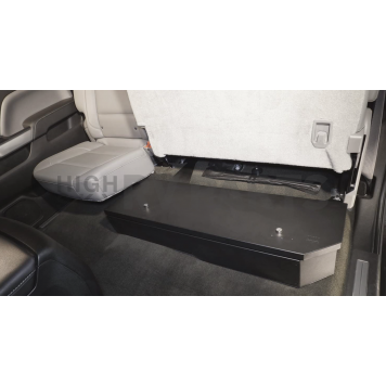 Tuffy Security Cargo Organizer Under 60 Percent Of Rear Bench Seat Black Steel - 34001-2