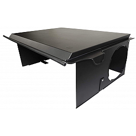 Tuffy Security Cargo Organizer Rear Seat Black Steel - 35101