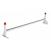 Weather Guard Roof Rack 250 Pounds Capacity Square White Steel - 20563