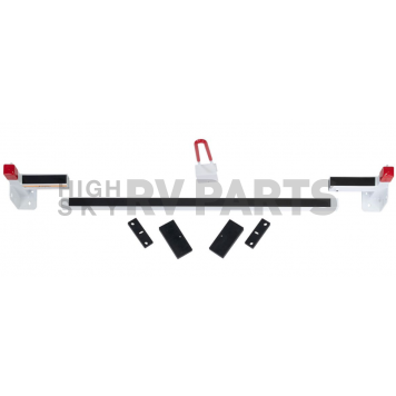 Weather Guard Roof Rack Cross Bar White 11.82 Inch Single - 22101301-1