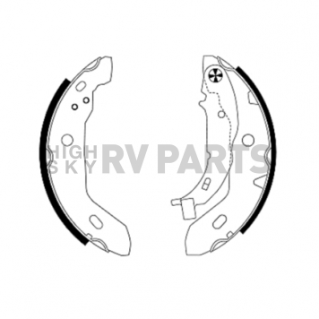 Hella Brake Shoes 355005101