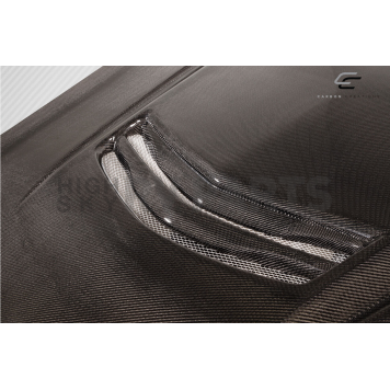 Carbon Creations Hood - Black Carbon Fiber - 115376-3