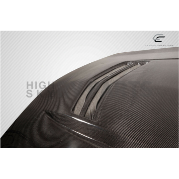 Carbon Creations Hood - Black Carbon Fiber - 115376-4