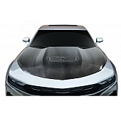 Carbon Creations Hood - Black Carbon Fiber - 115403