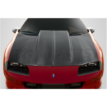 Carbon Creations Hood - Black Carbon Fiber - 115520-4