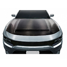 Carbon Creations Hood - Black Carbon Fiber - 115679