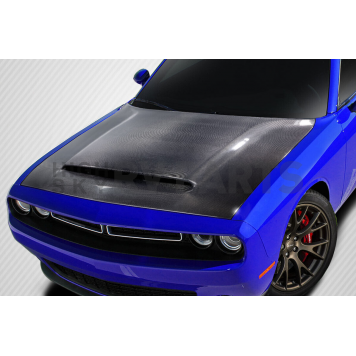 Carbon Creations Hood - Black Carbon Fiber - 115689-5