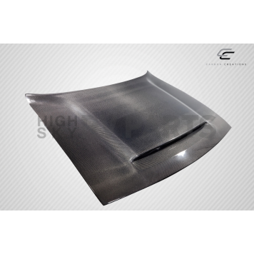 Carbon Creations Hood - Black Carbon Fiber - 115689-1