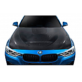 Carbon Creations Hood - Black Carbon Fiber - 115765