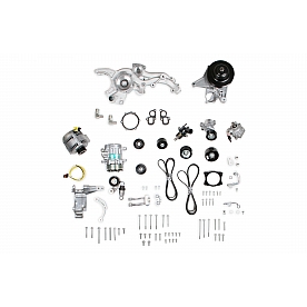 Holley Premium Mid-Mount Complete Accessory System For GM Gen V LT4 Wet Sump Engines