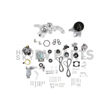 Holley Premium Mid-Mount Complete Accessory System For GM Gen V LT4 Wet Sump Engines