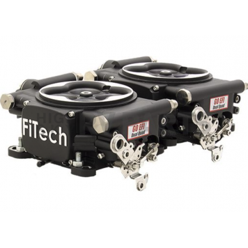 FiTech Master Kit Go EFI 2×4 Matte Black + In-line Fuel Pump - 31062-3
