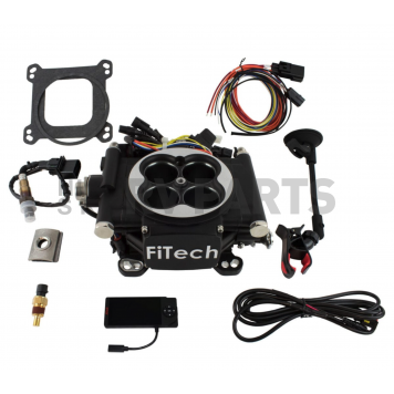 FiTech Go EFI 4 600HP System Matte Black Fuel Injection System - 33002-1