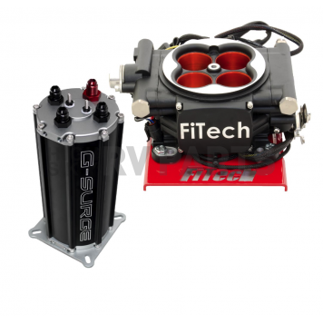 FiTech Go EFI 4 Power Adder 600 HP Self-Tuning Fuel Injection Systems with G-Surge Modules - 33004