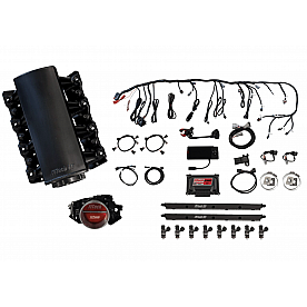 FiTech Ultimate LS 750 HP EFI System With Short Cathedral Intake & Transmission Control - 70004