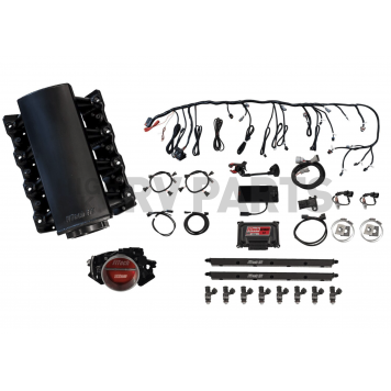 FiTech Ultimate LS 750 HP EFI System With Short Cathedral Intake & Transmission Control - 70004