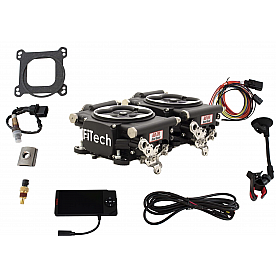 FiTech Go EFI 2x4 625HP Fuel Injection System - Mate Black - 30062