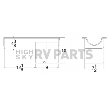 Canton Racing Wet Sump Oil Pan - 16-080T-1