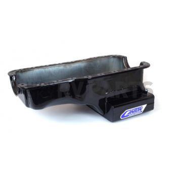 Canton Racing T-Style Wet Sump Oil Pan - 15-610BLK-3